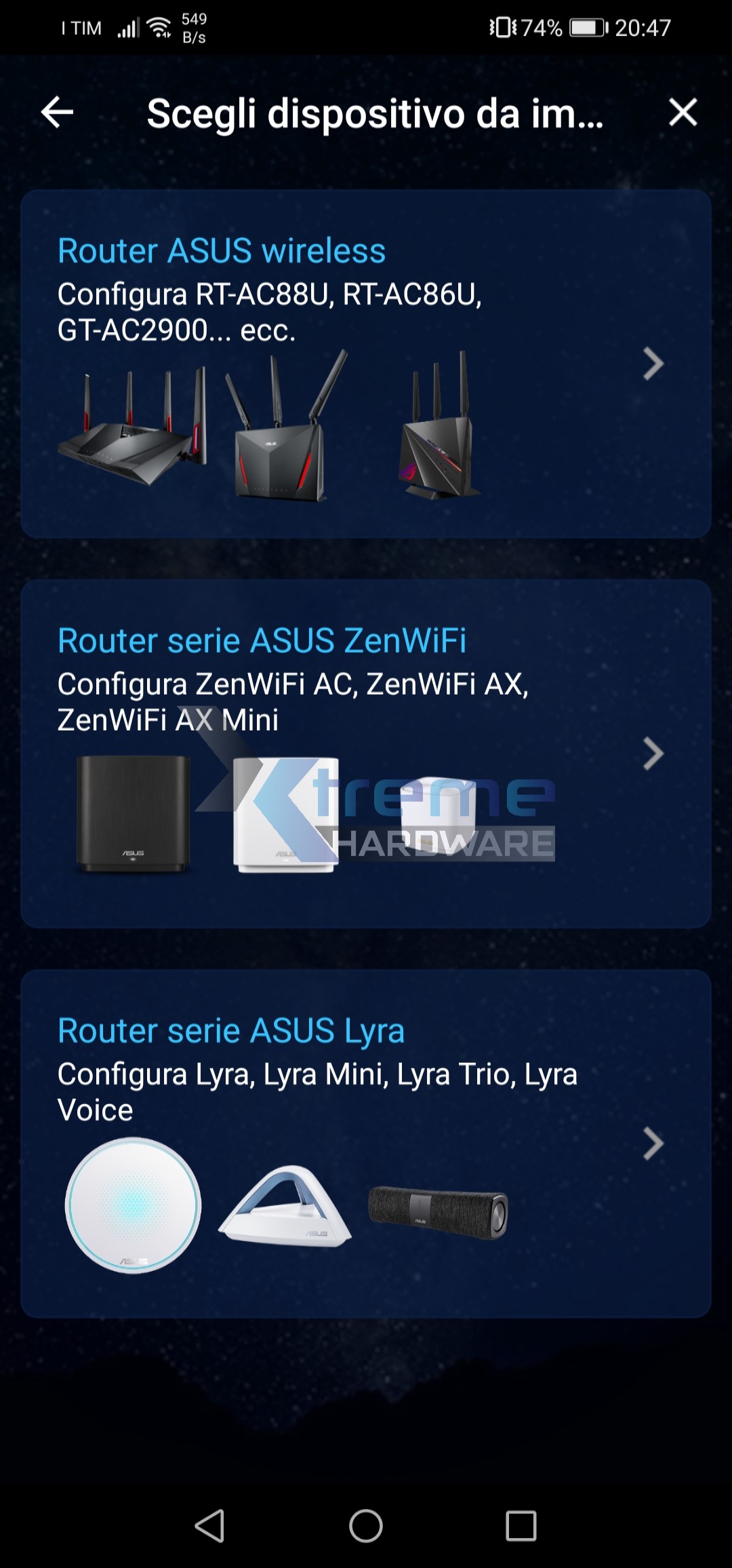 ASUS ZenWiFi Configurazione 2 b8719