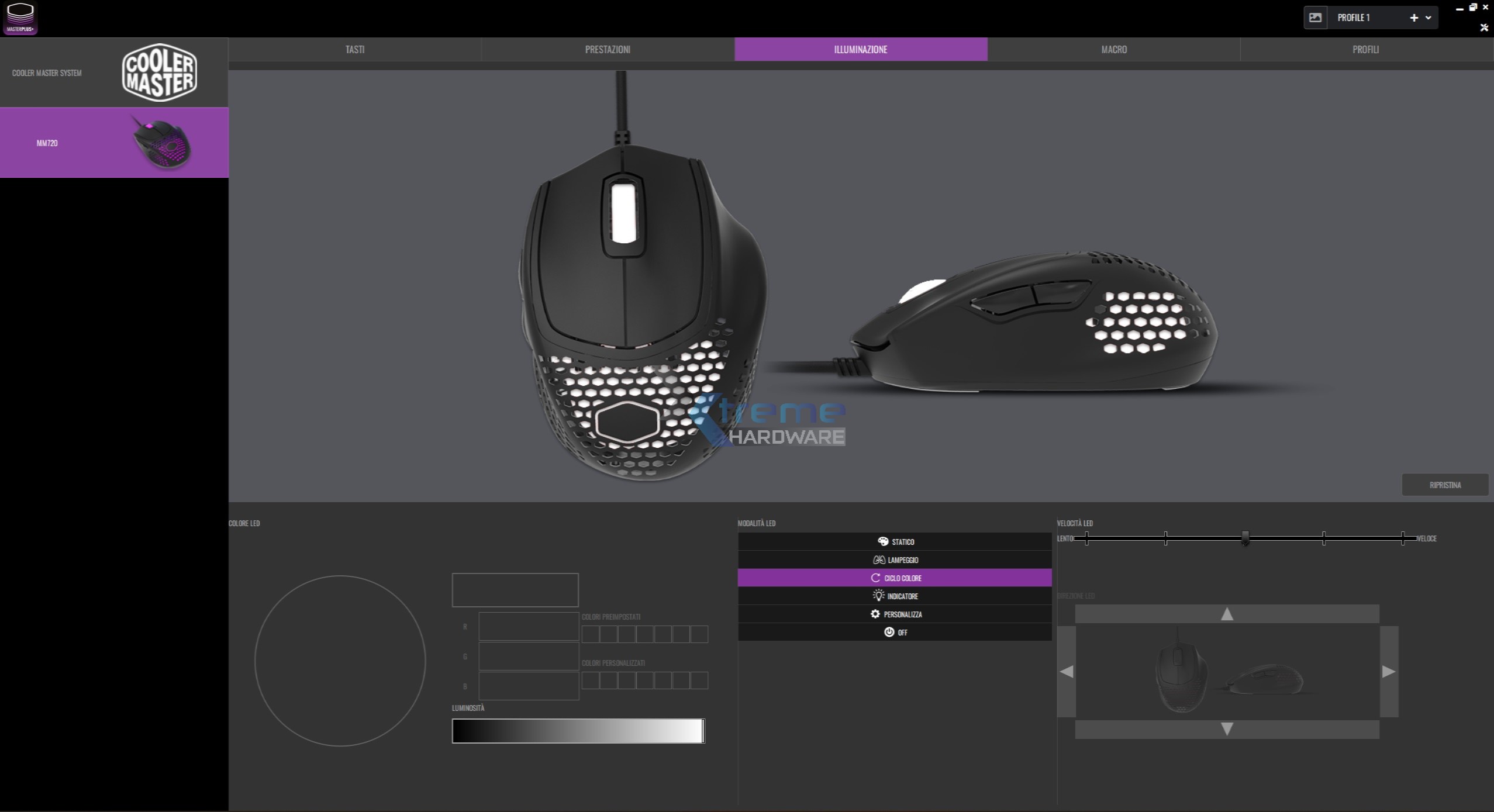 Cooler Master MasterPlus MM720 12 dc454